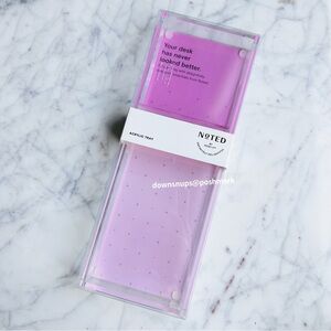 Noted by Post-It Acrylic Tray